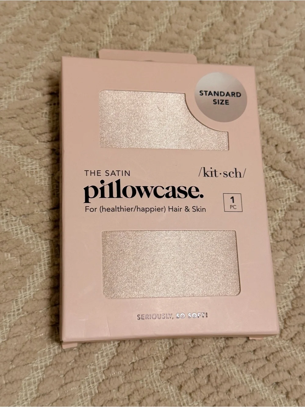 🤍Kitsch Pink Satin Oversized Bonnet and Pillowcase Set🤍